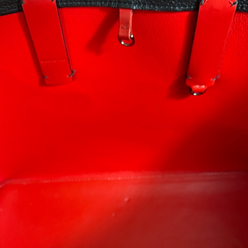 Christian Louboutin Black Leather Tote (Cabata) with Calf leather and Spikes ✨ - Picture 12 of 16